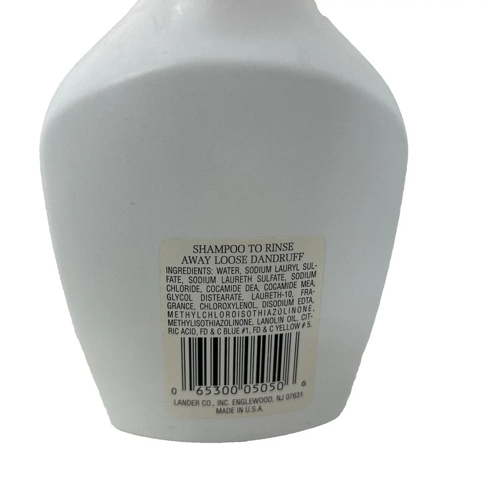 Lander Dandruff Shampoo To Rinse Away Loose‎ Vintage